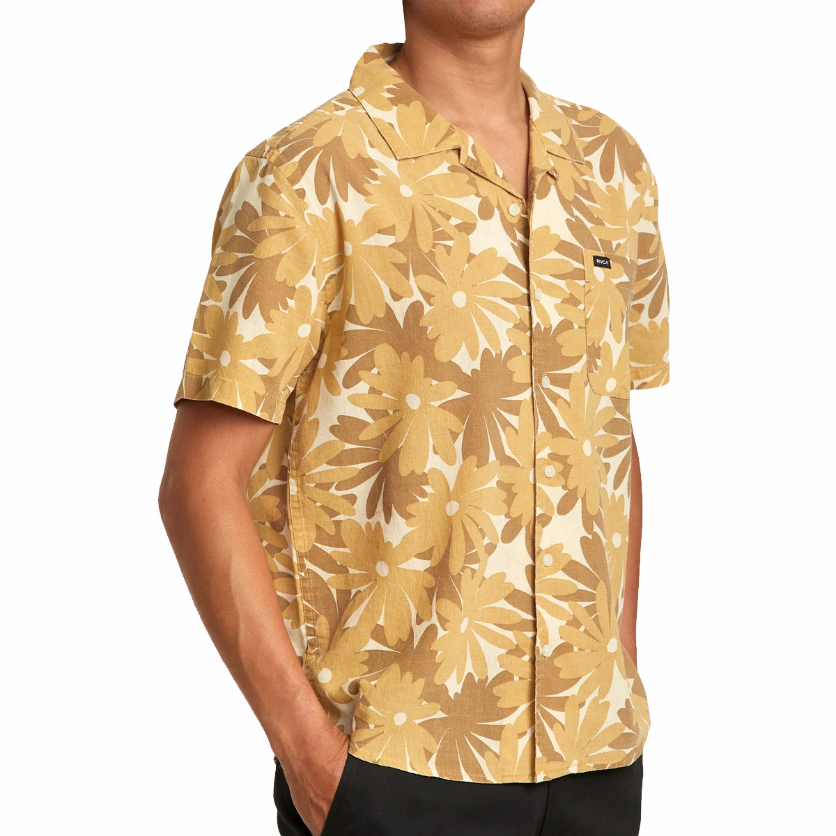 Men's Pop Floral Short Sleeve Shirt