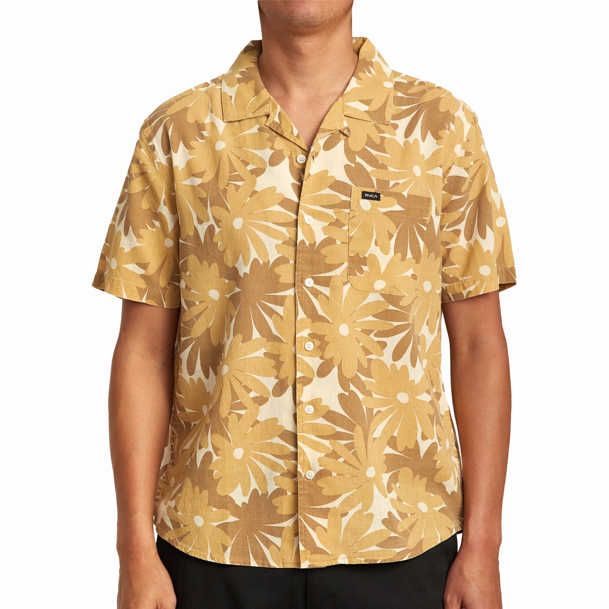 Men's Pop Floral Short Sleeve Shirt