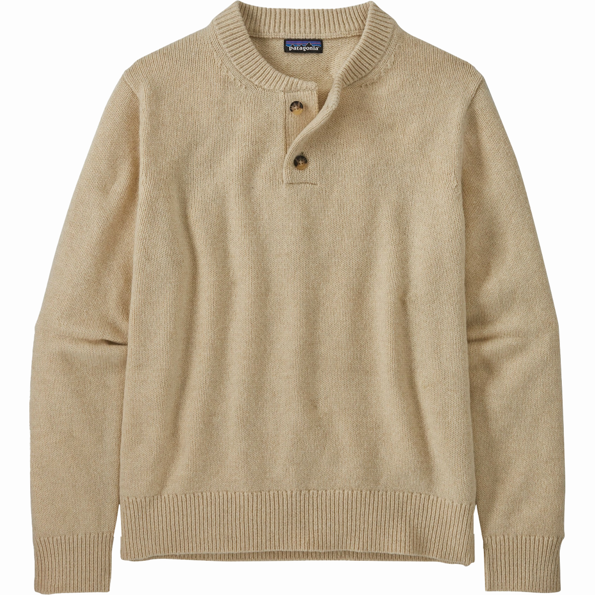 Men's Recycled Wool-Blend Buttoned Sweater