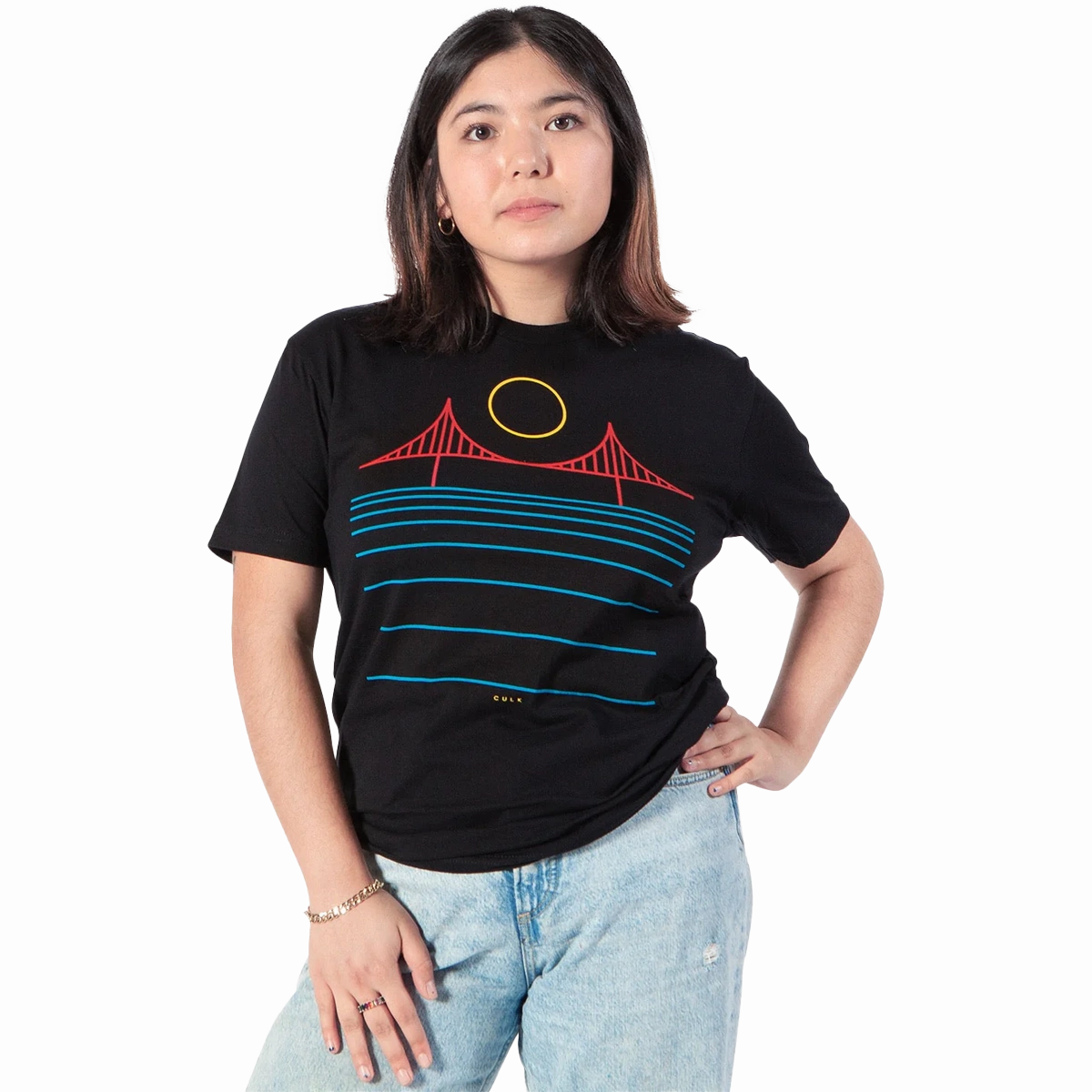 Minimal Bridge Color Unisex Tee