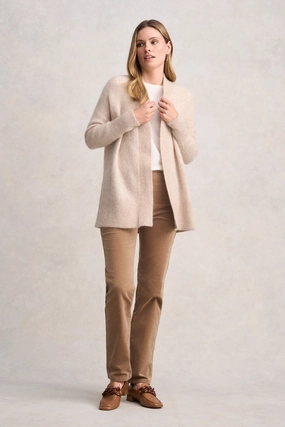 Mohair Blend Cardigan - Sable