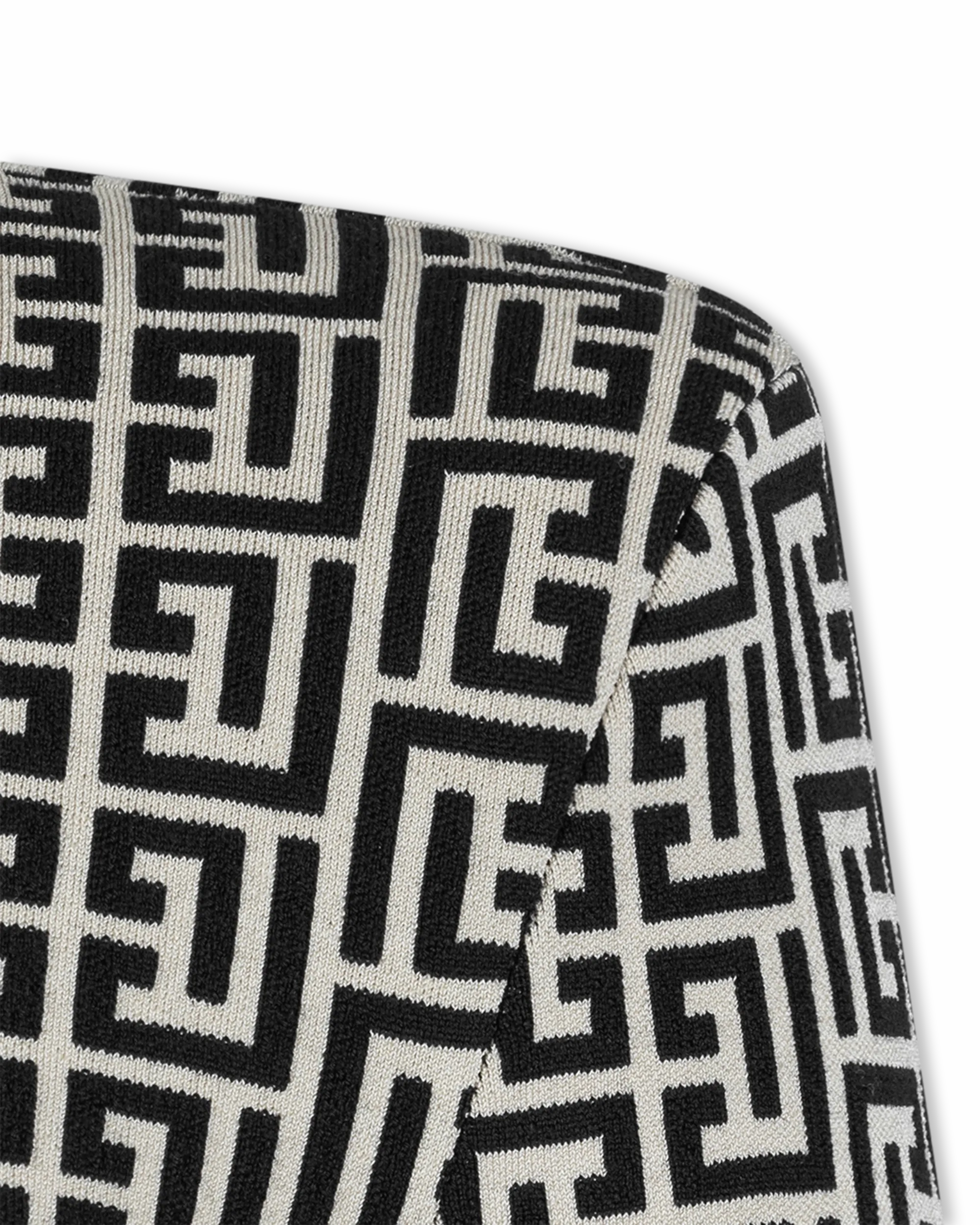 Monogram Knit Mini Dress