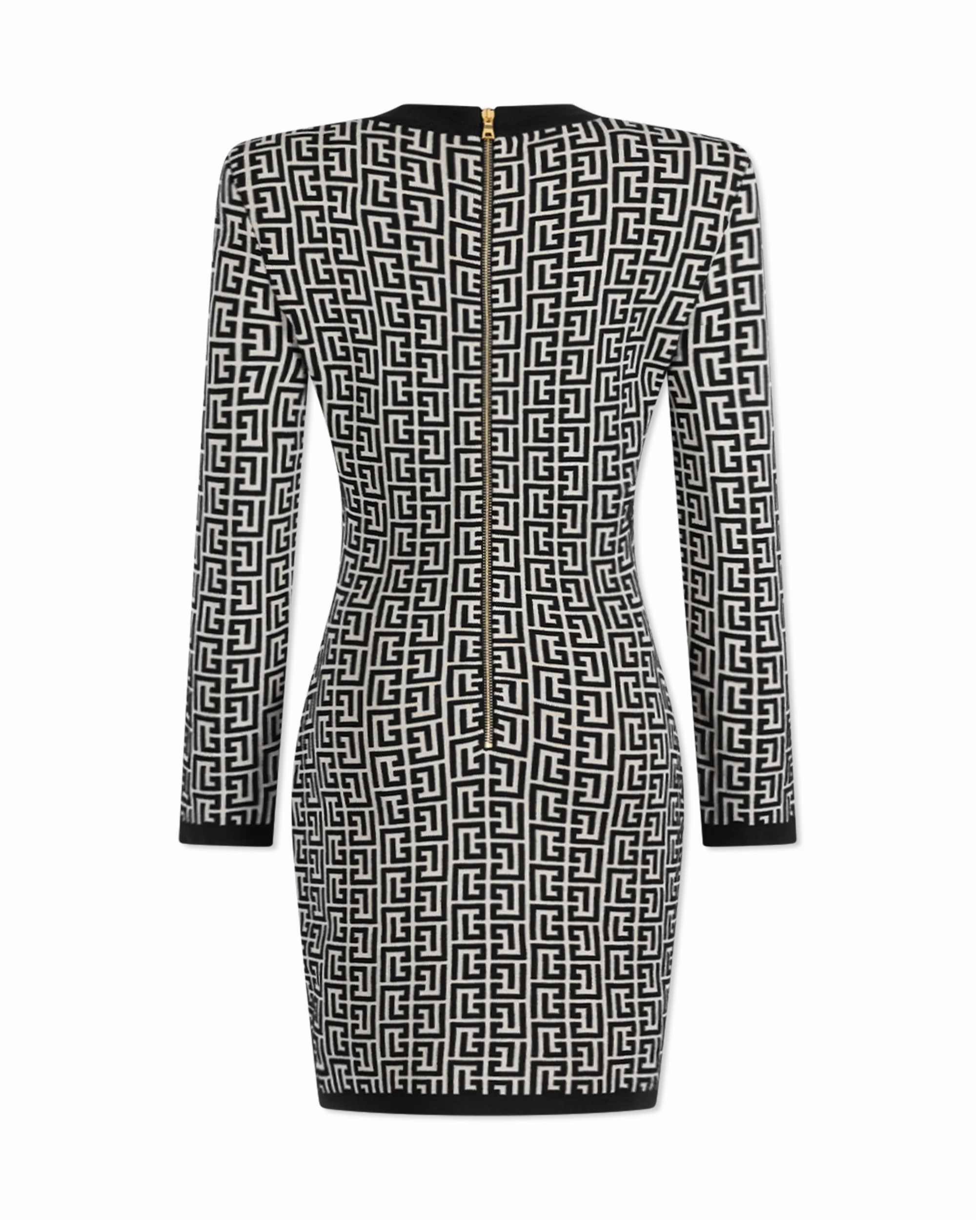 Monogram Knit Mini Dress