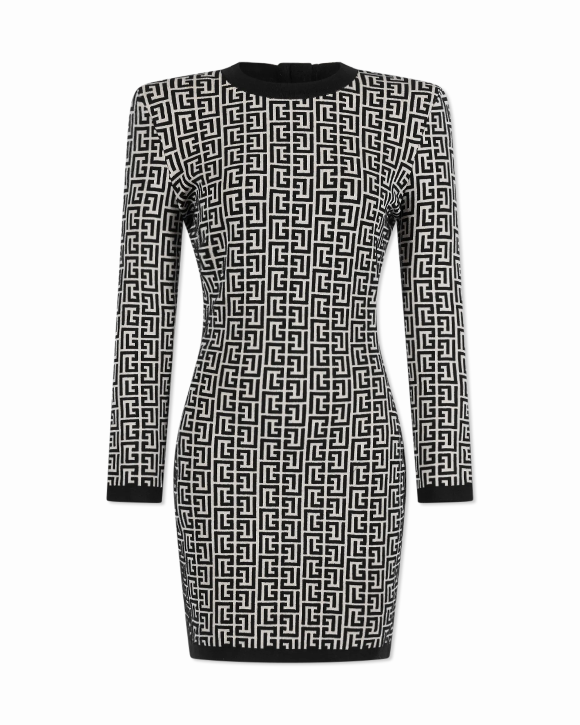 Monogram Knit Mini Dress