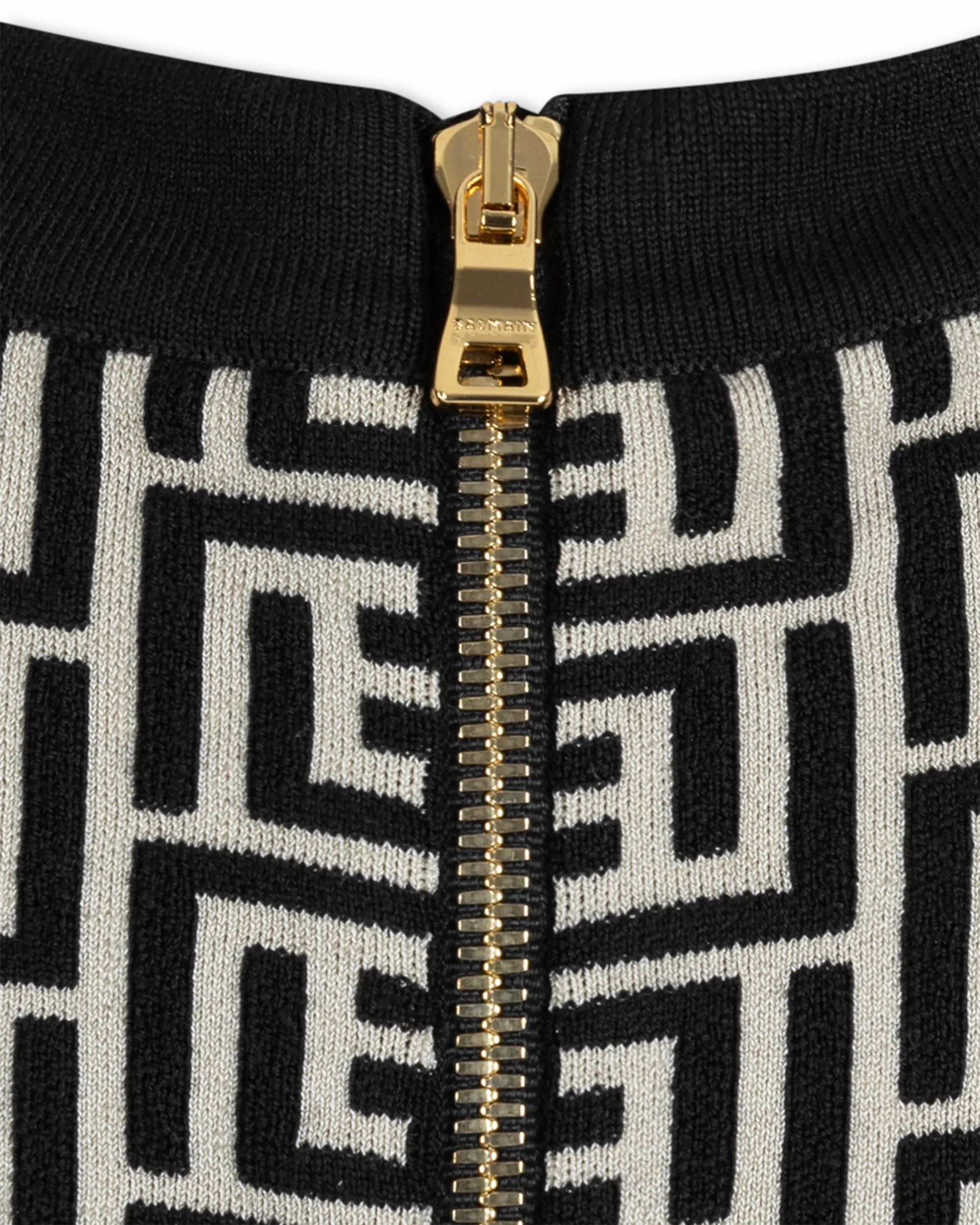 Monogram Knit Mini Dress