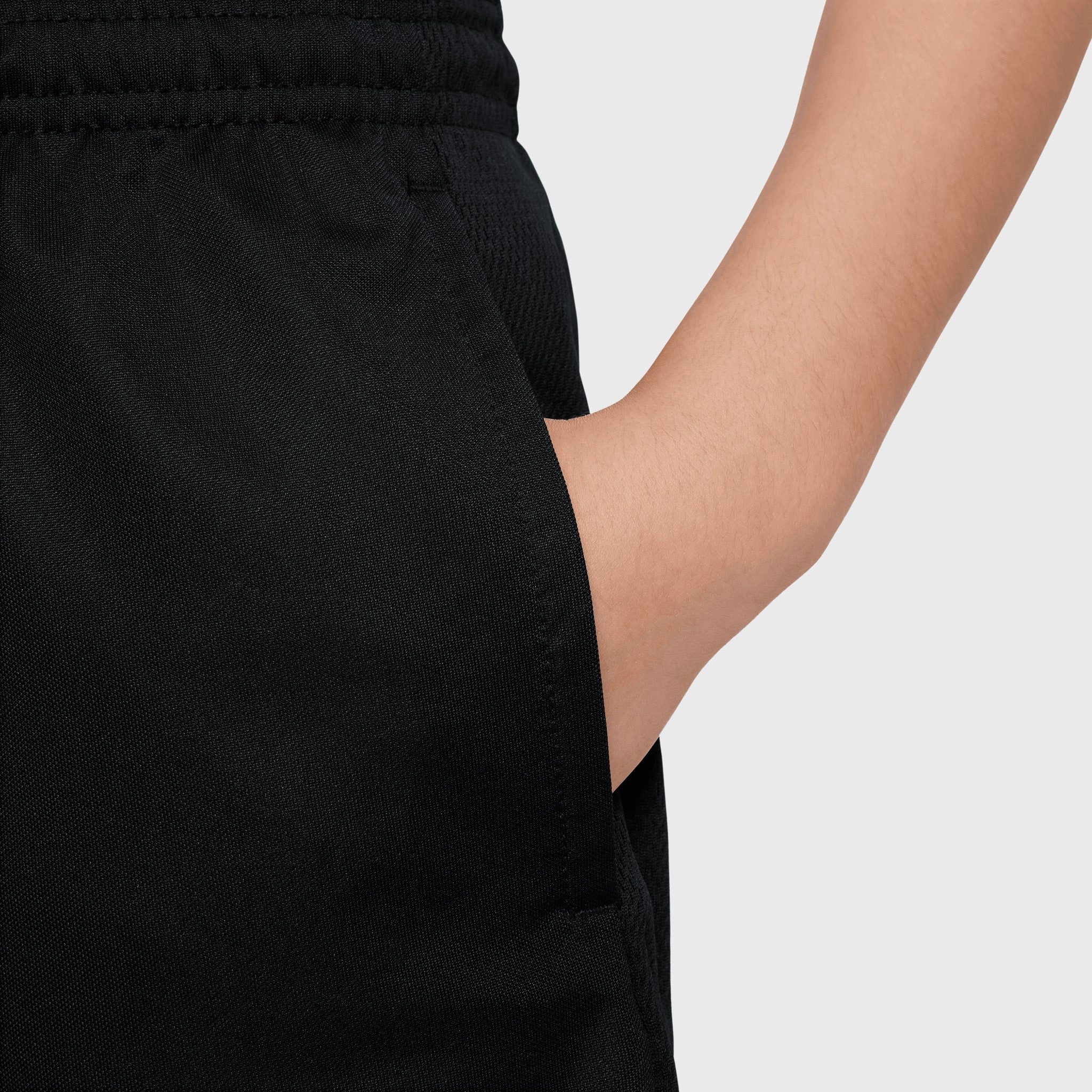 Nike Junior Boys' Dri-Fit Training Shorts Black / Black - White