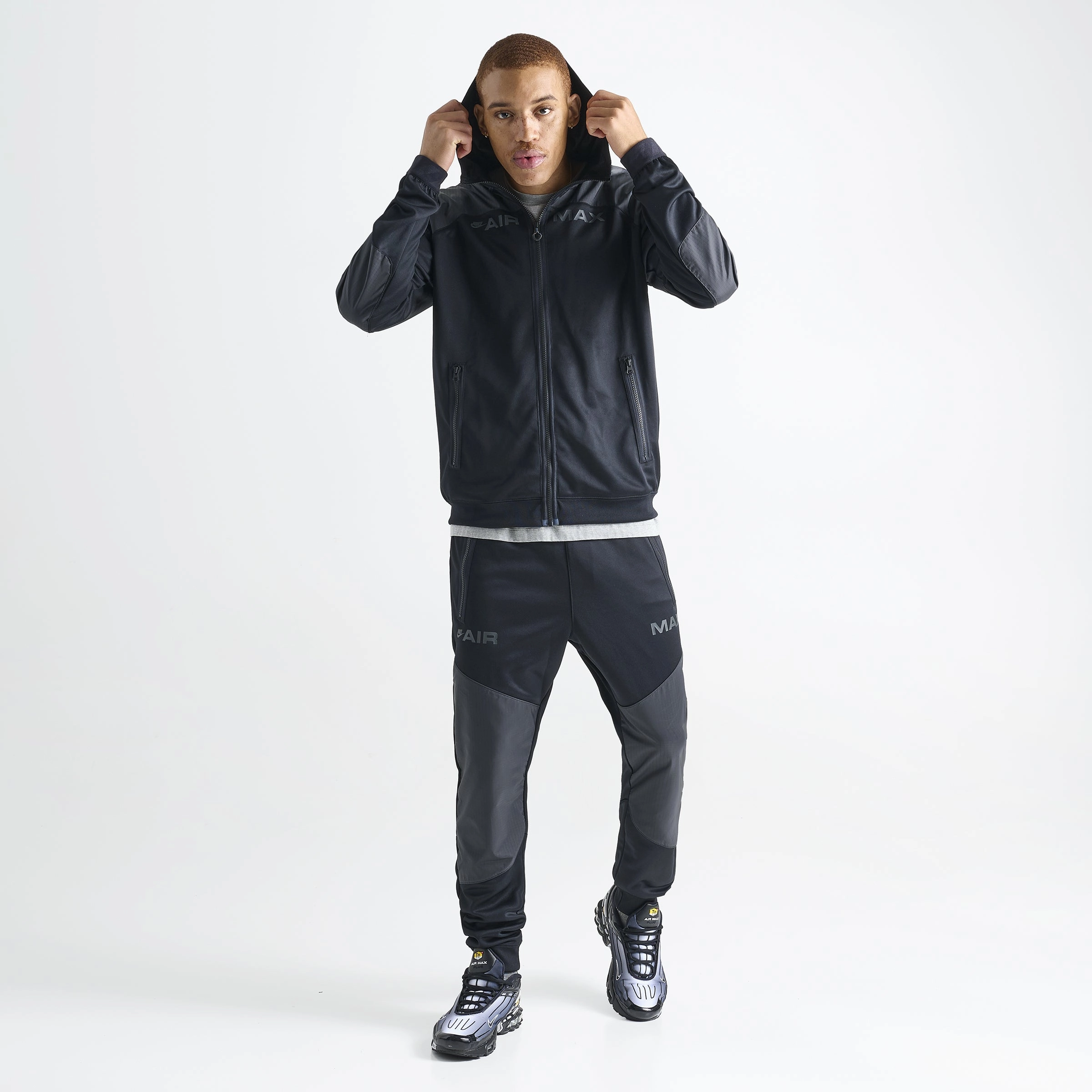 Nike Sportswear Air Max Full-Zip Hoodie / Black