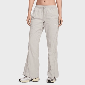 Nike Sportswear Women's Mid-Rise Repel Zip Pants Lt Iron Ore / White