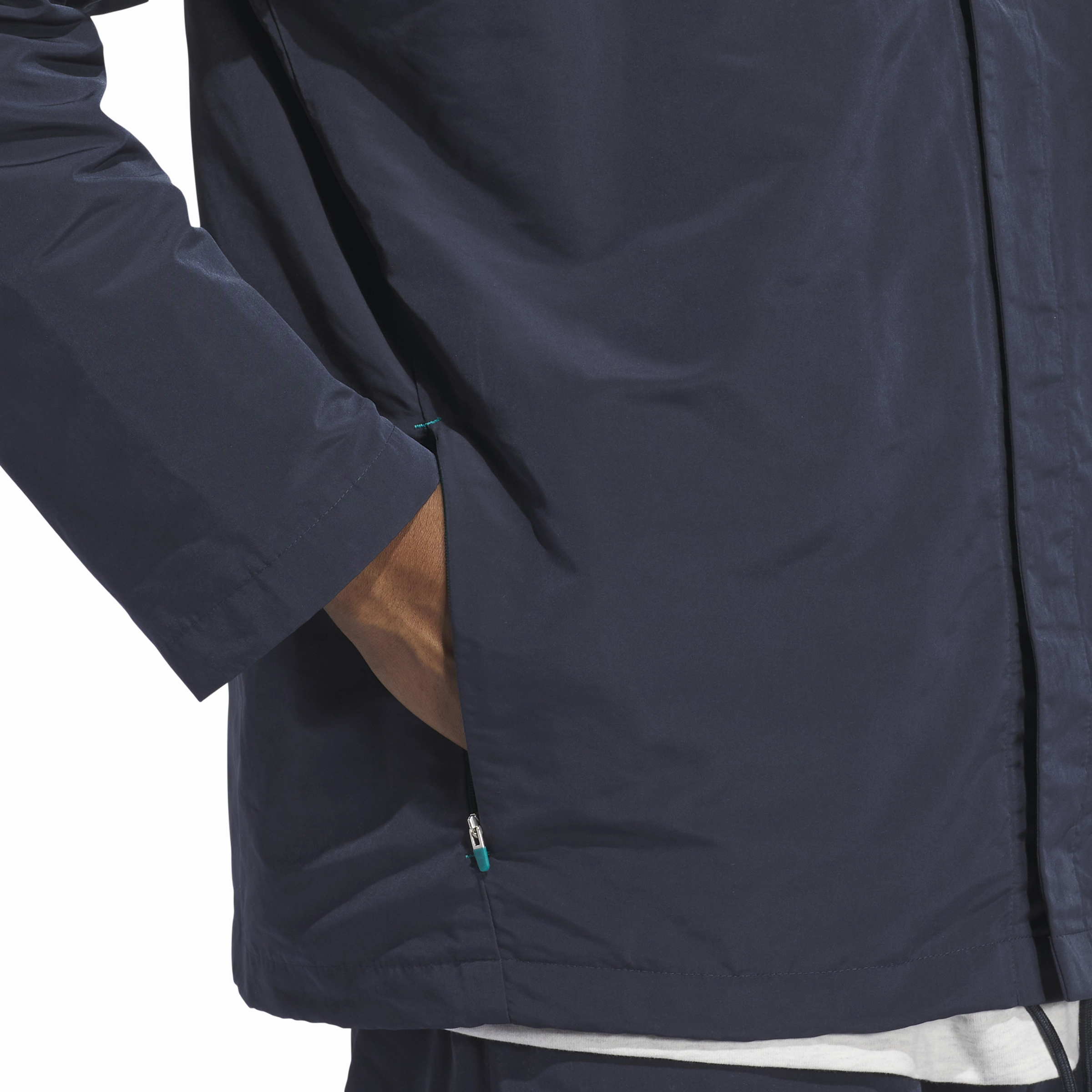 One Basketball Coach Jacket  'Aurora Ink'