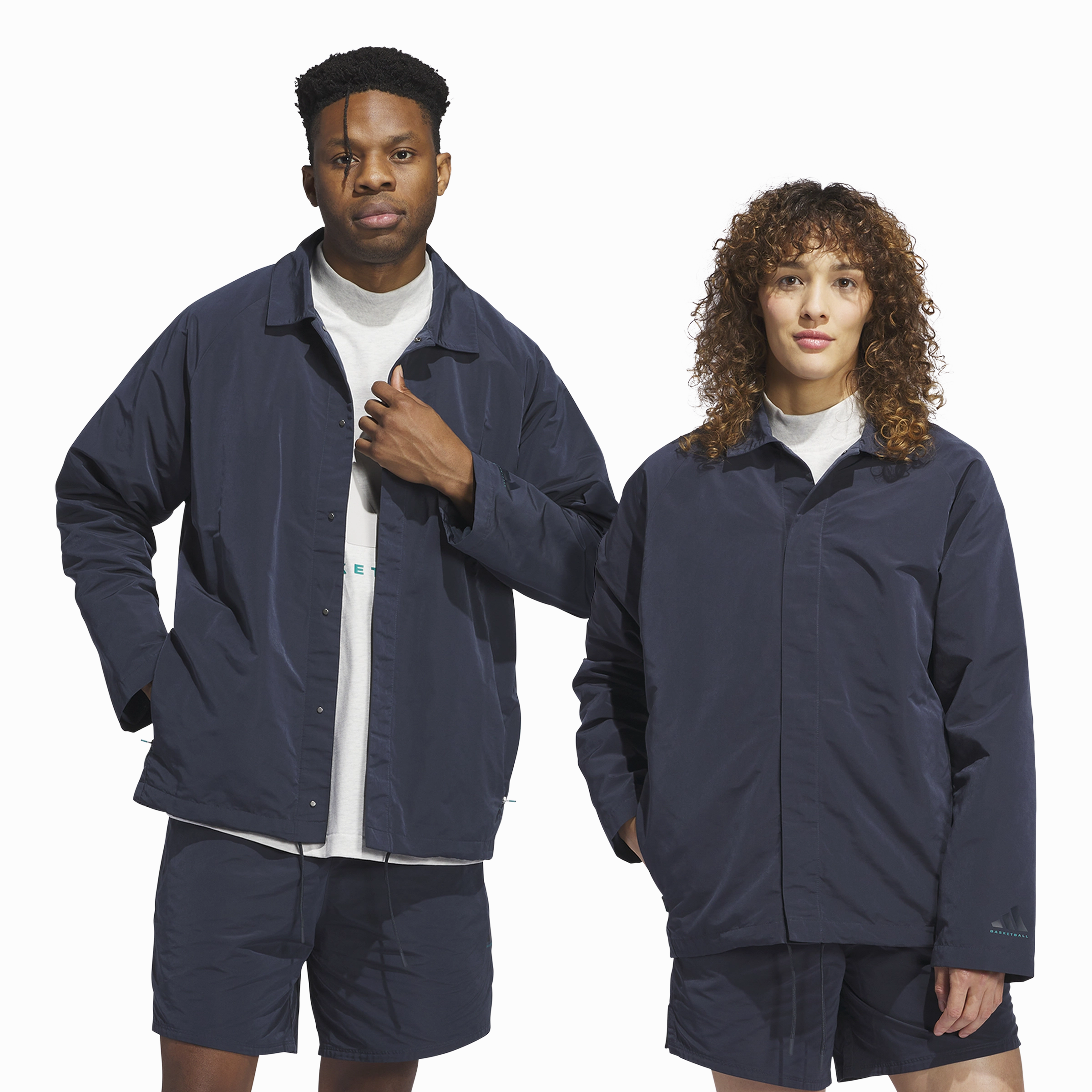 One Basketball Coach Jacket  'Aurora Ink'
