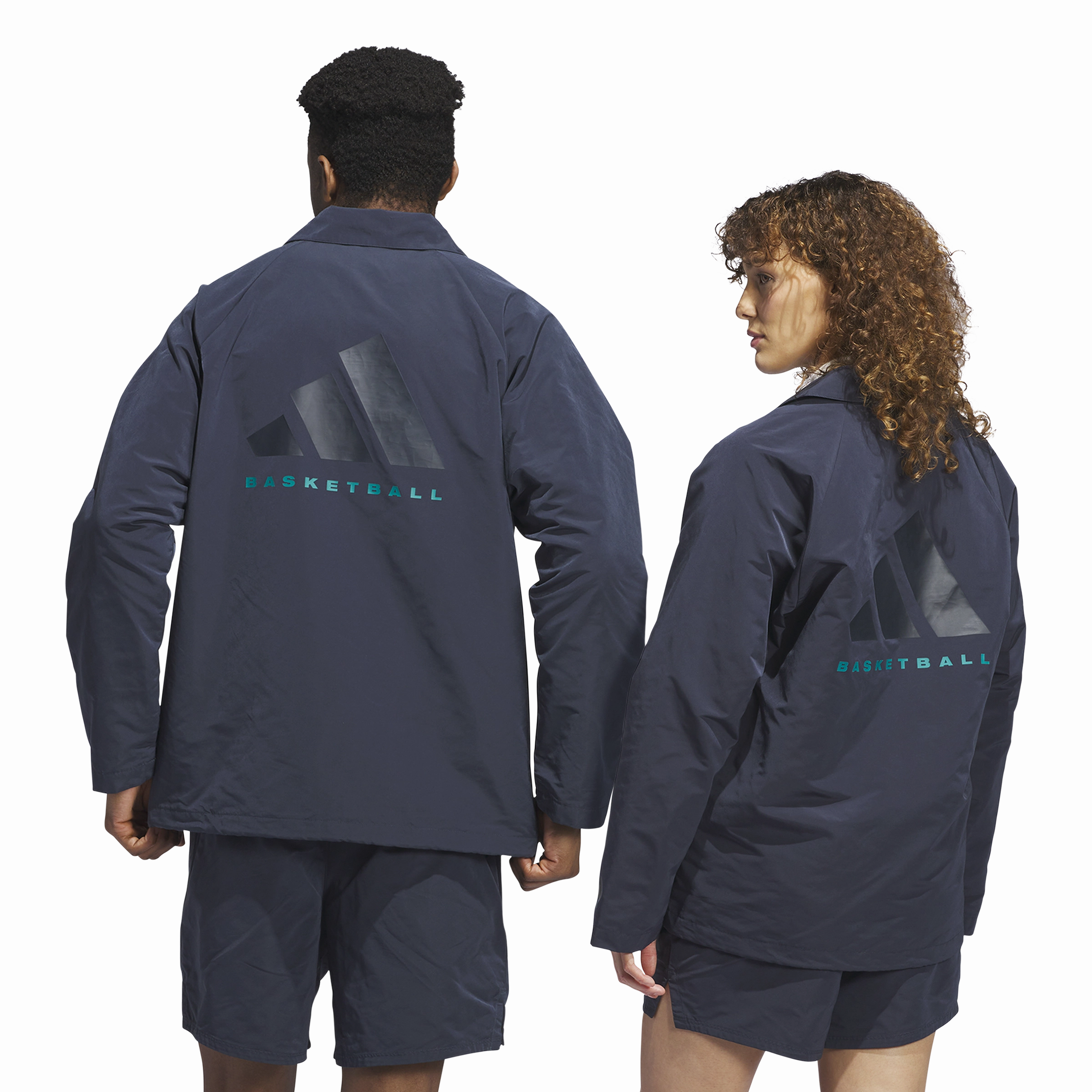 One Basketball Coach Jacket  'Aurora Ink'