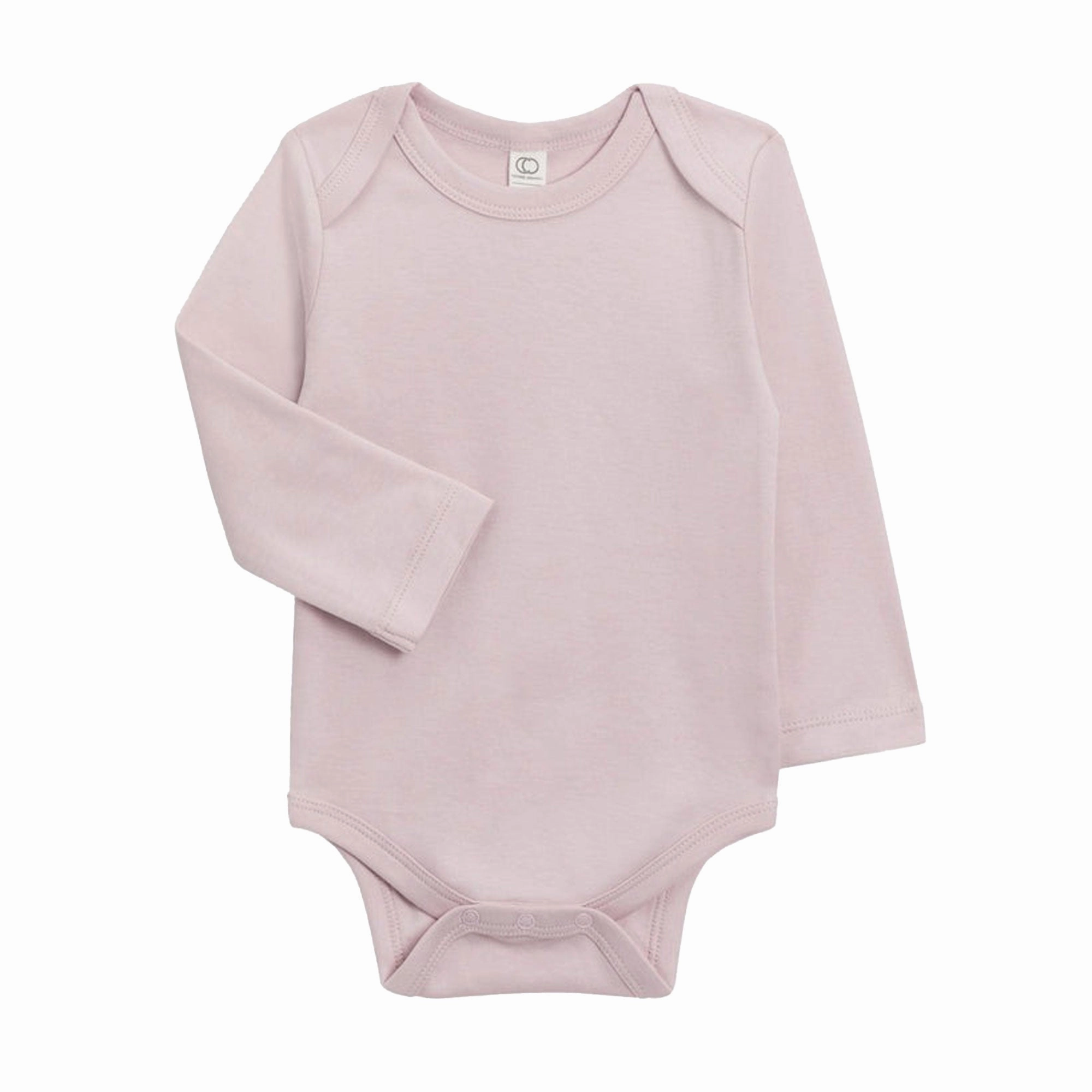 Organic Baby Long Sleeve Classic Bodysuit - Wisteria