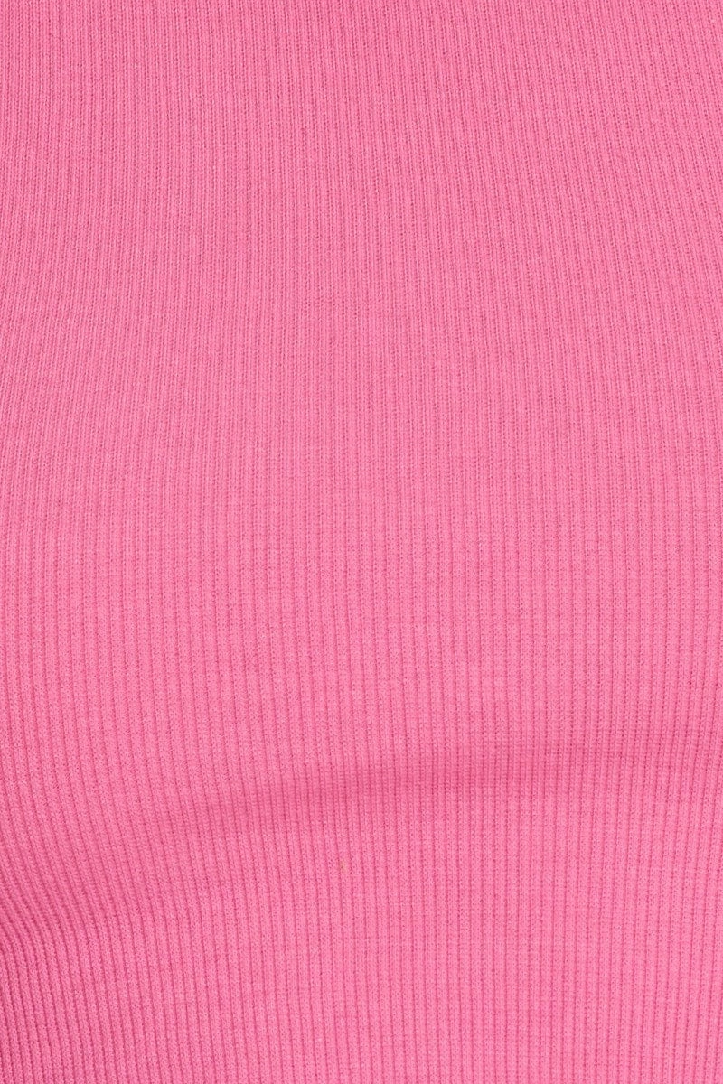 Pink Crop Top