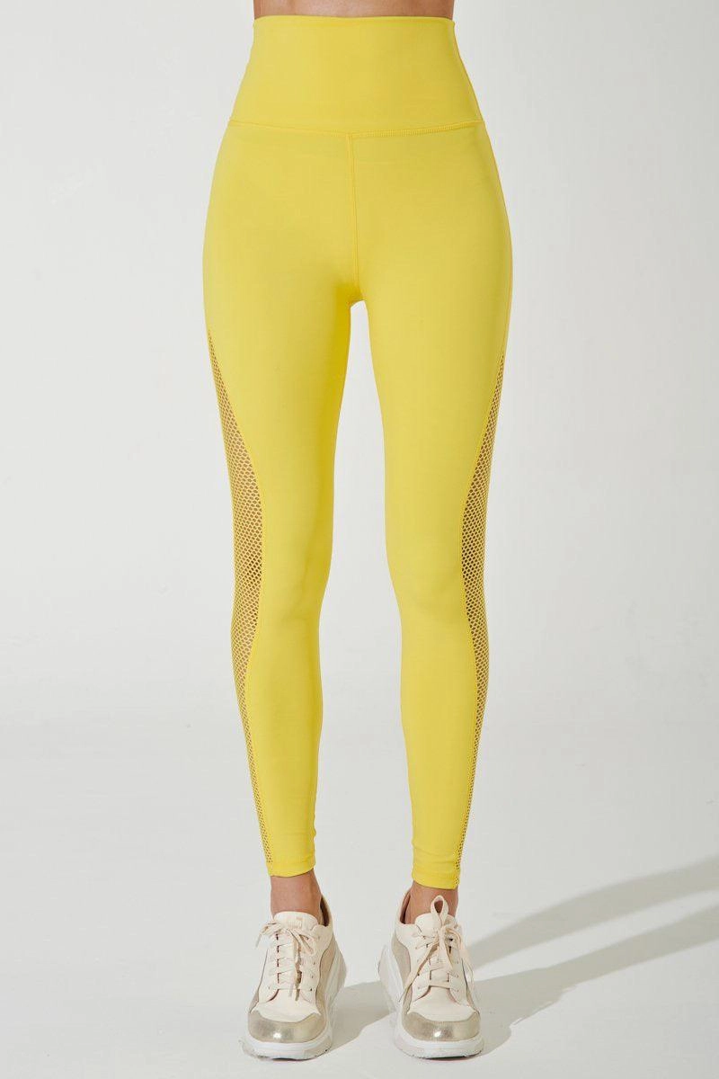 Rêver Mesh Legging - Yellowtide