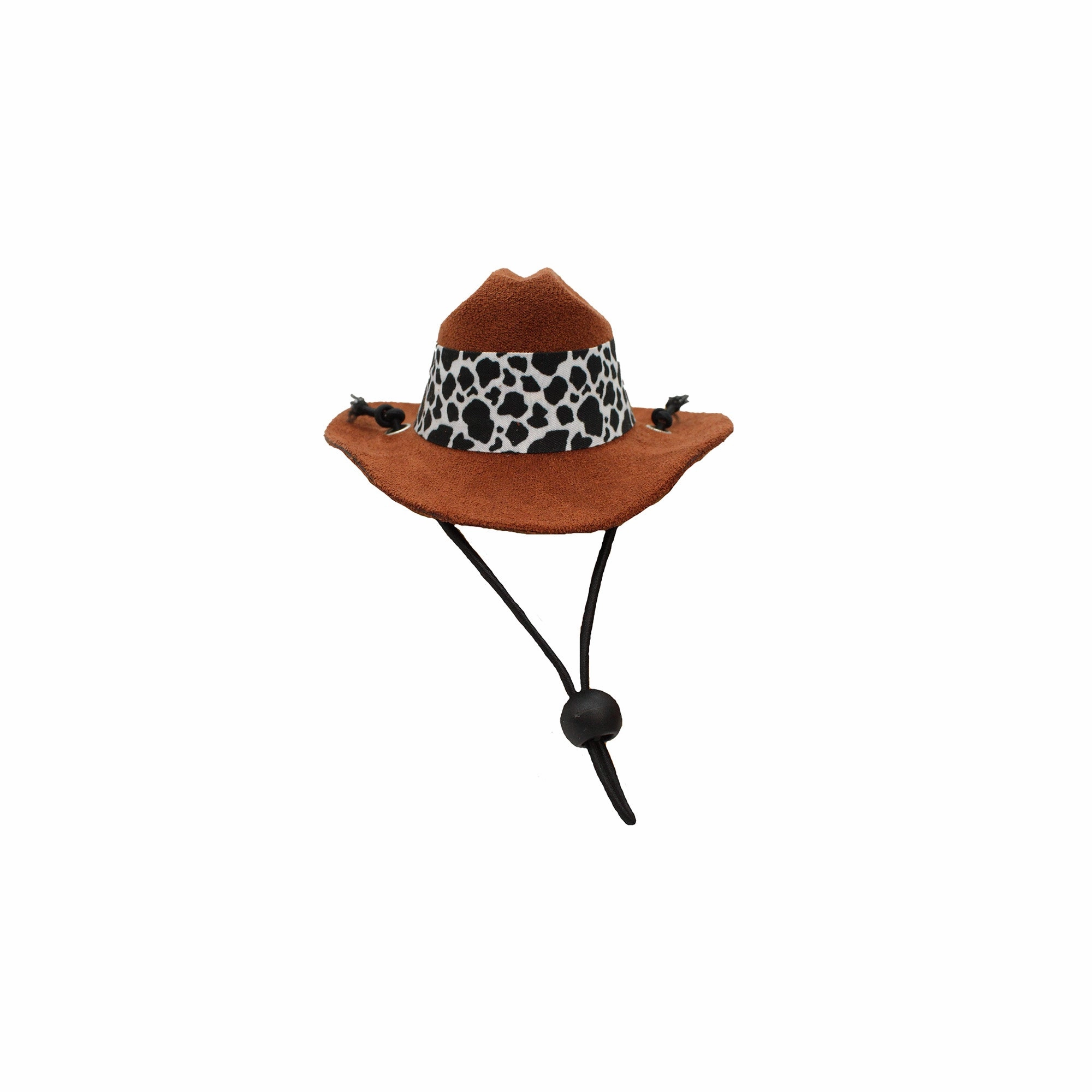 Small Pet Suede Cowboy Hat for Halloween - XXS Size