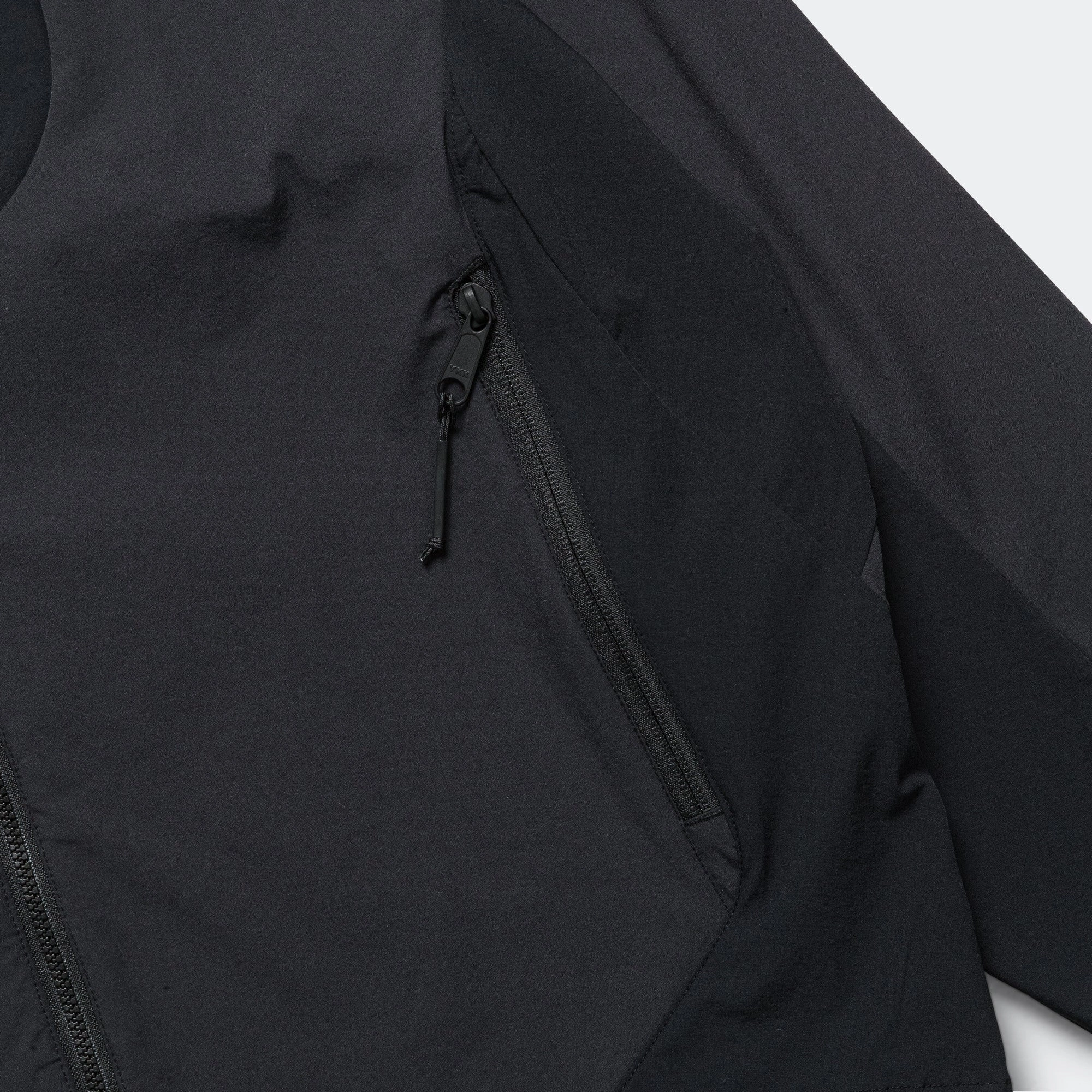 Soft Comp Hooded Jacket - Black
