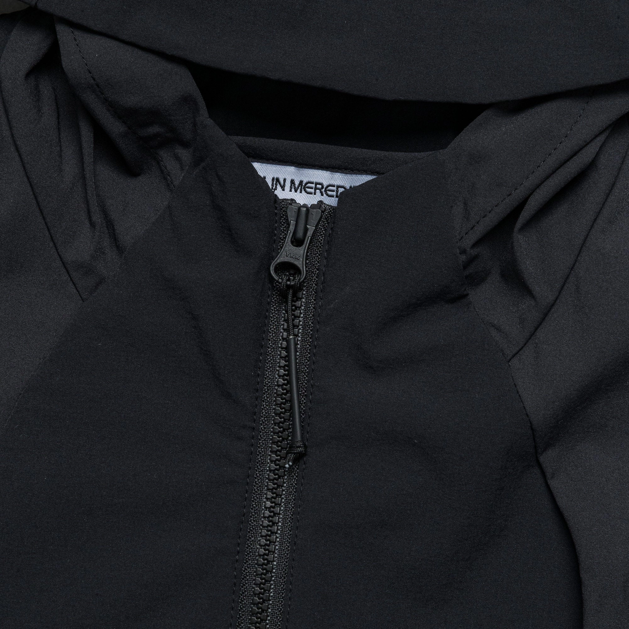 Soft Comp Hooded Jacket - Black
