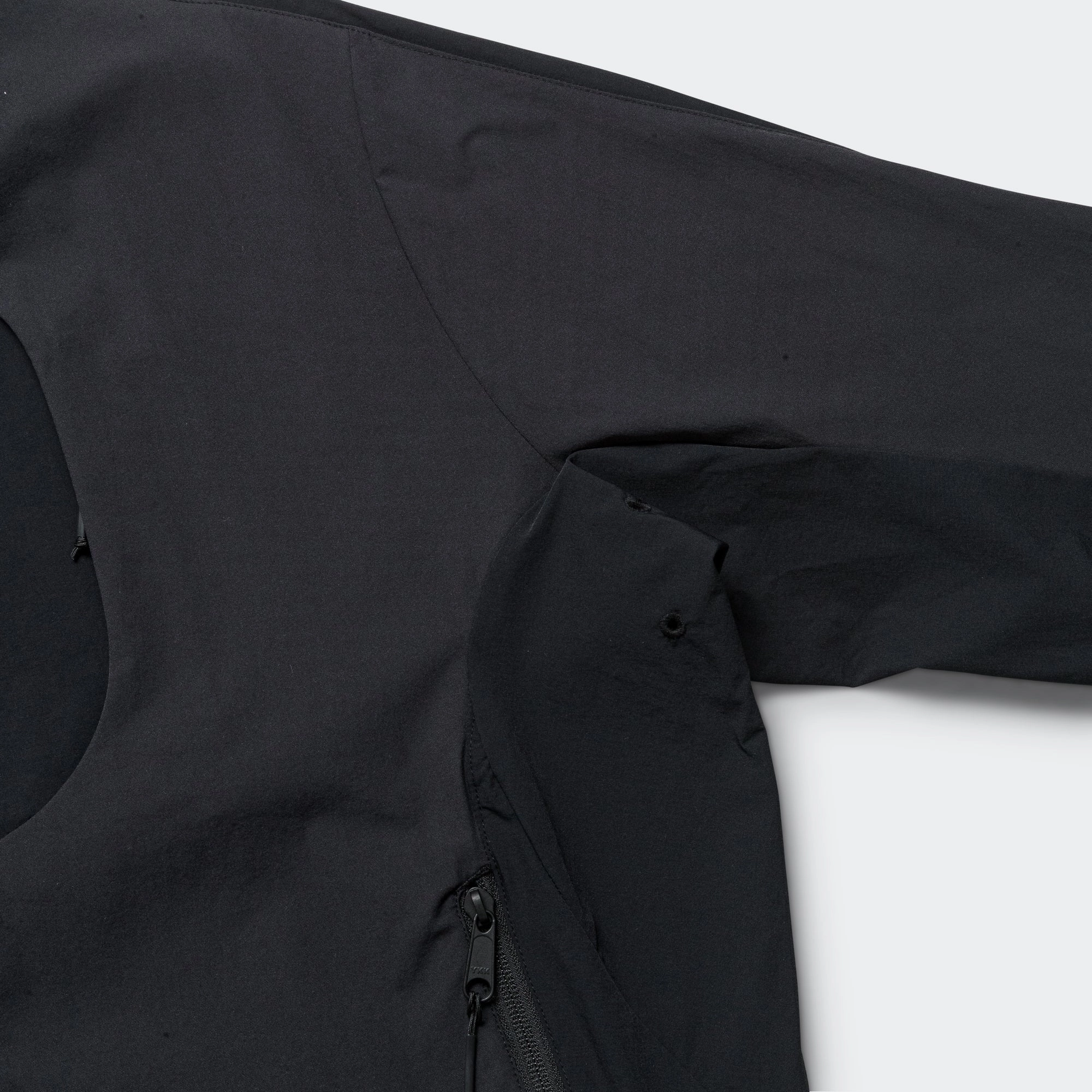 Soft Comp Hooded Jacket - Black