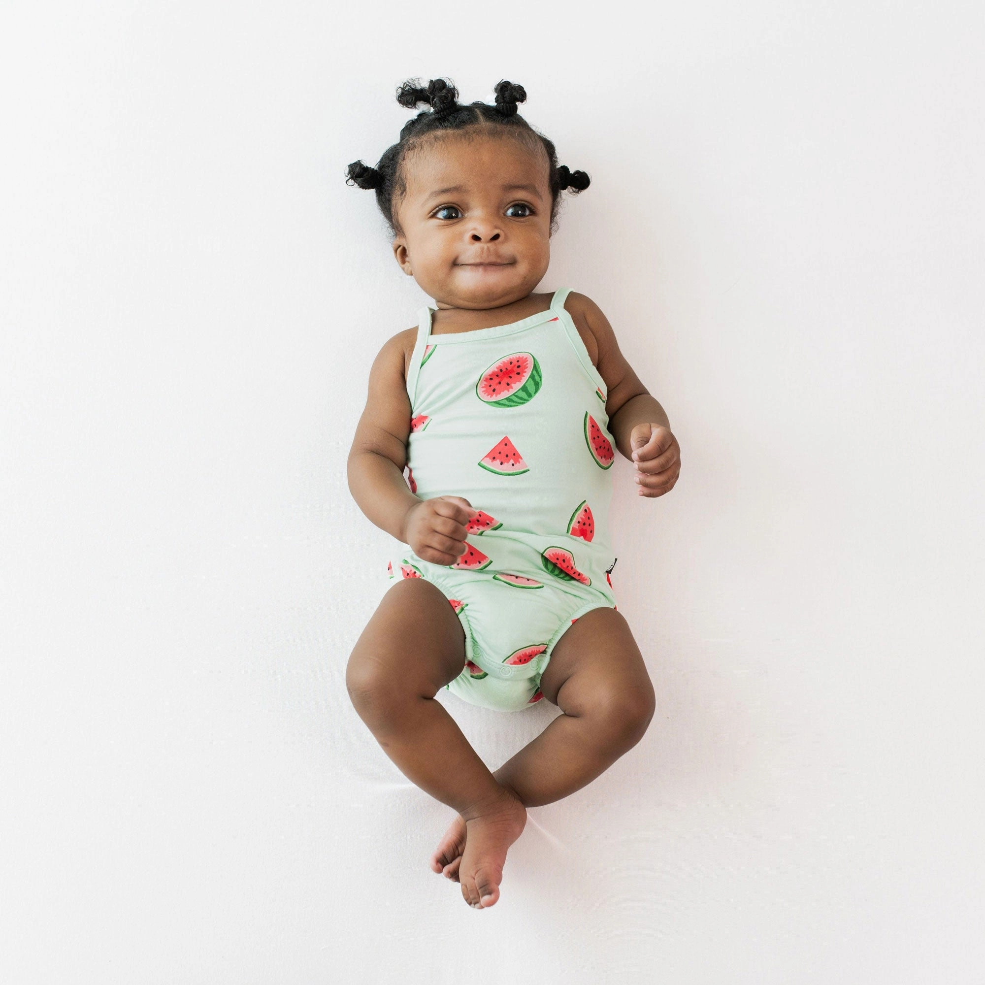 Spaghetti Strap Leotard - Watermelon