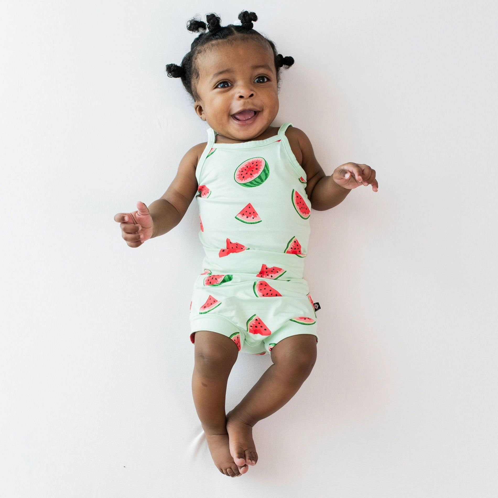 Spaghetti Strap Leotard - Watermelon