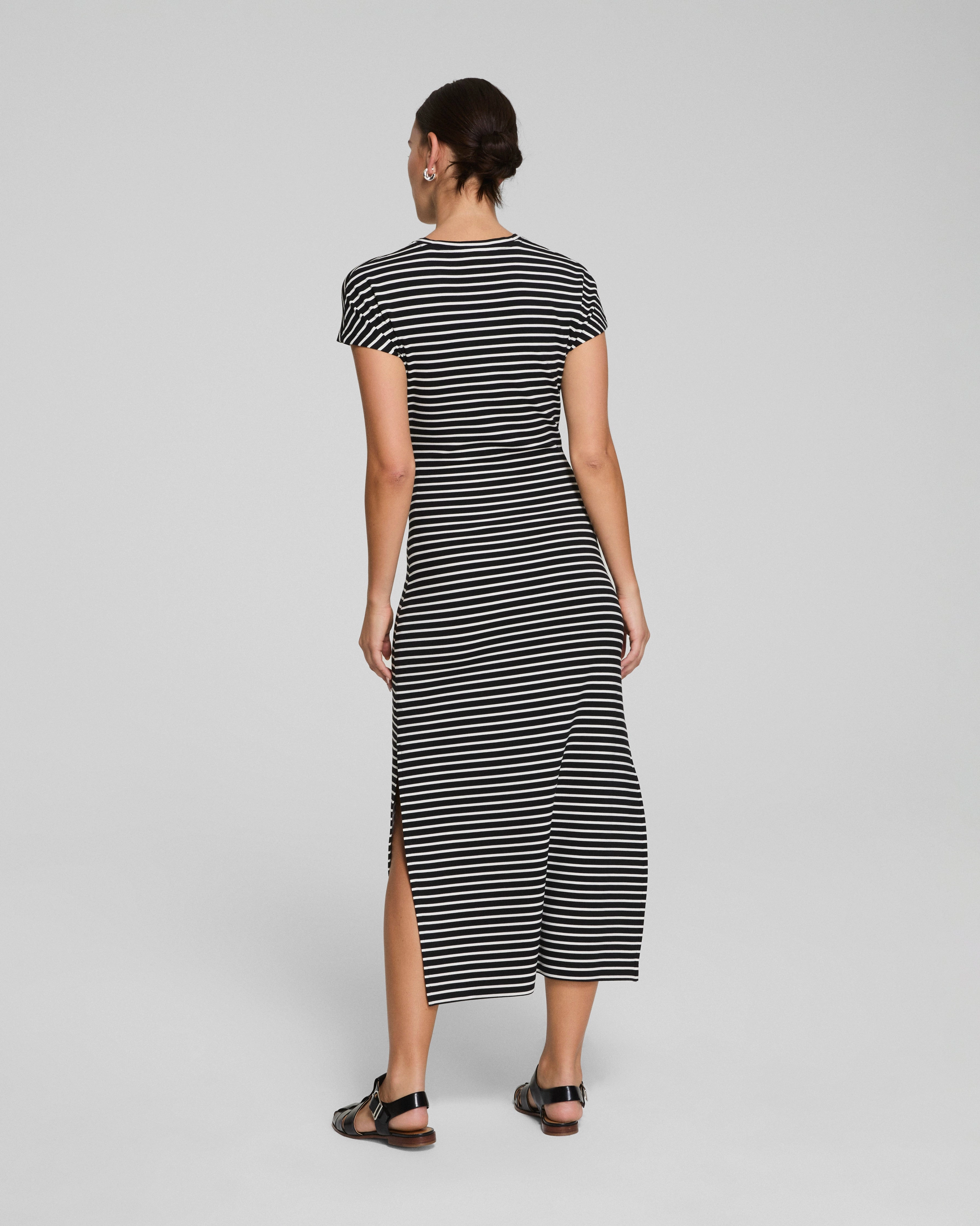 SPANX® AirEssentials Tie-Waist Maxi Dress, Stripe