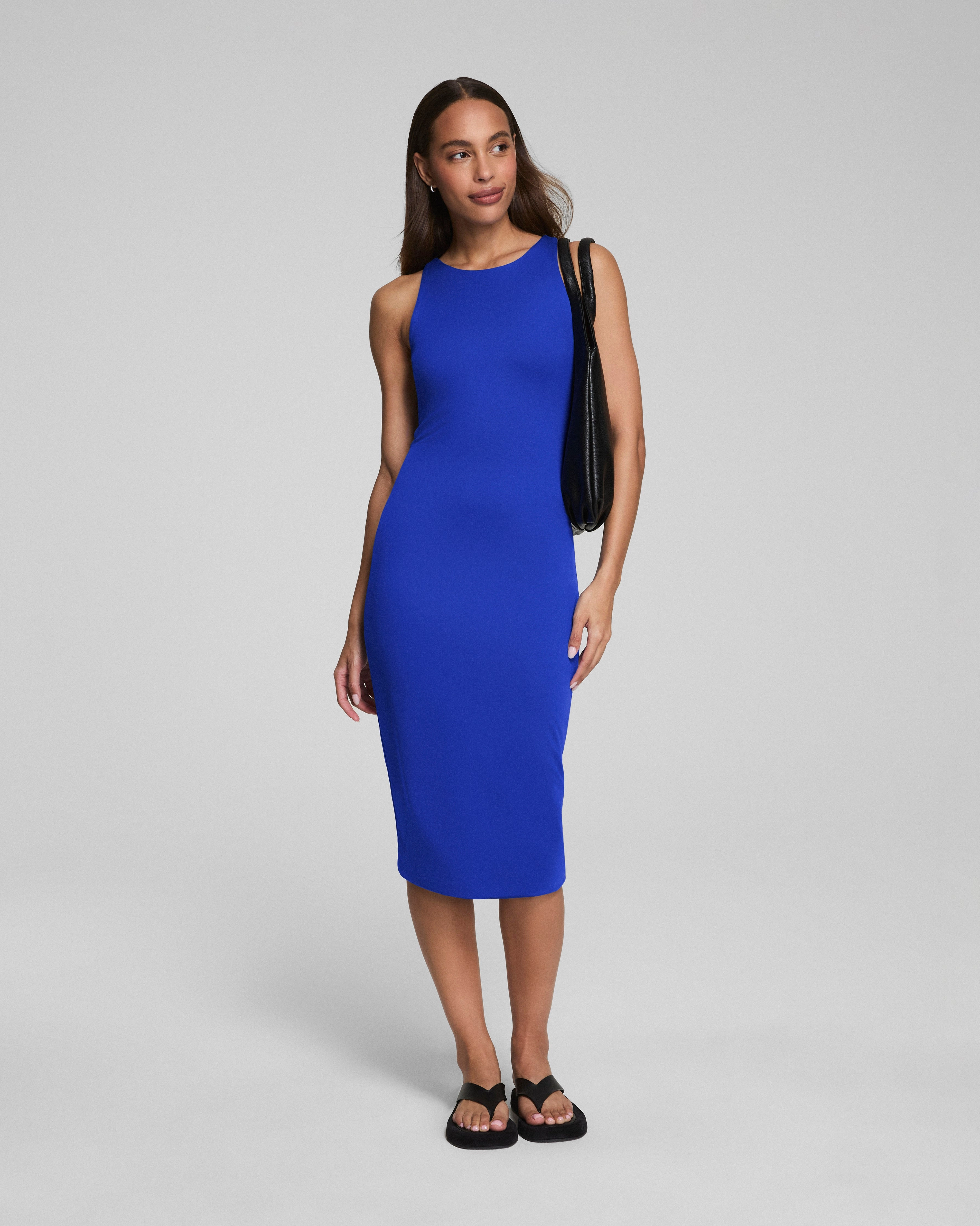 SPANXsmooth™ Jersey Racerback Midi Dress
