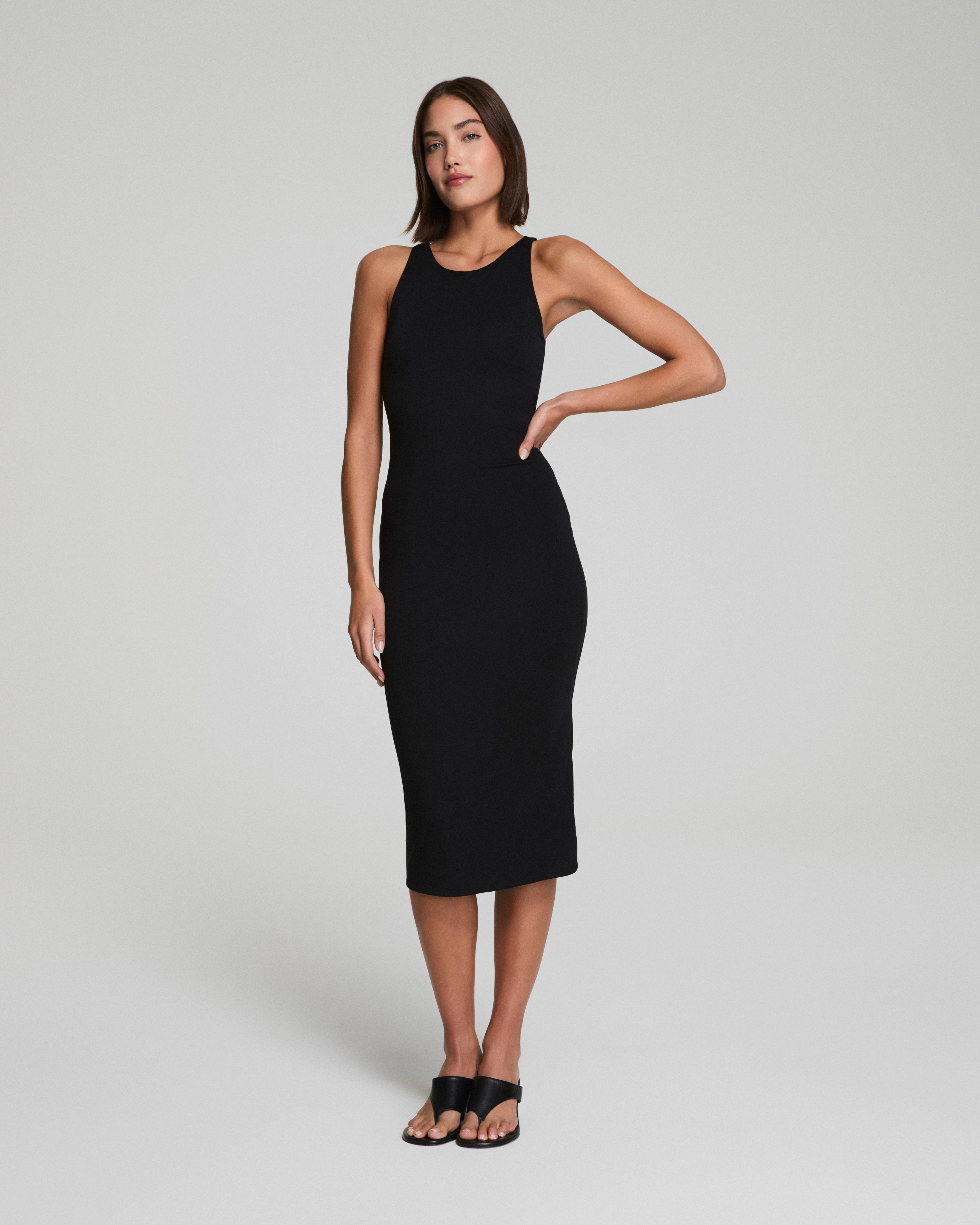 SPANXsmooth™ Jersey Racerback Midi Dress