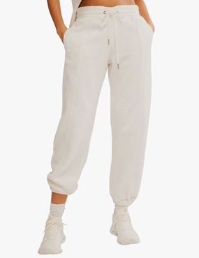 Sprint To The Finish Pants - Ivory