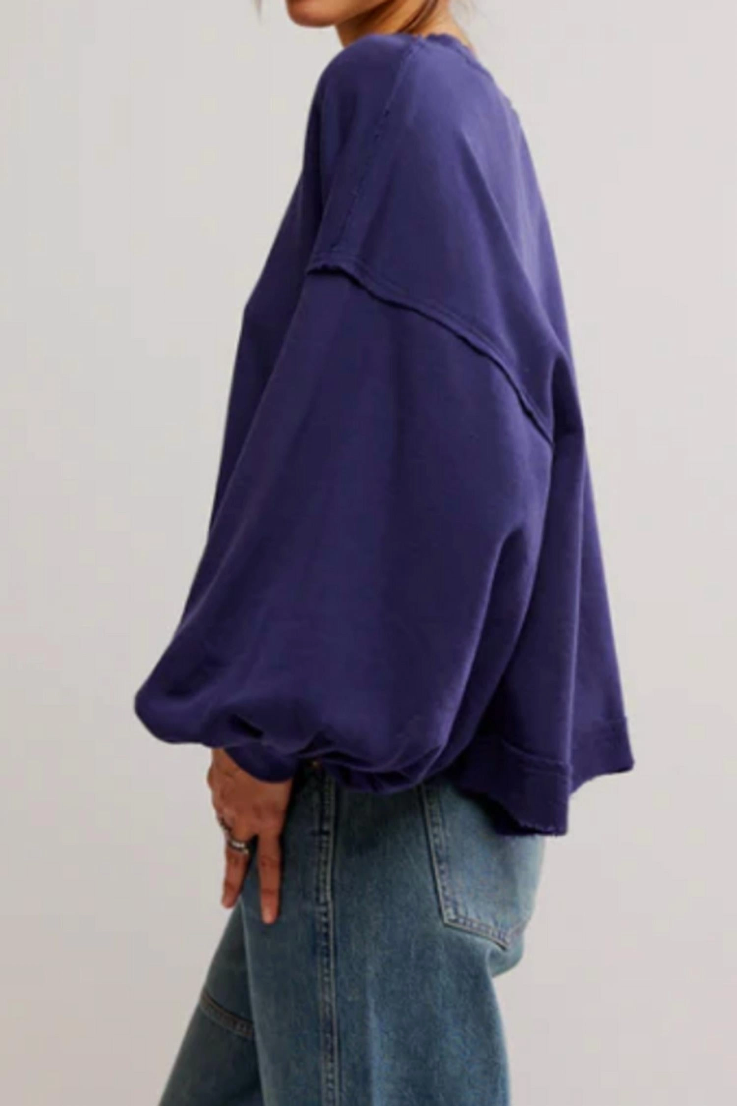 Trish Sweatshirt In Eclipse