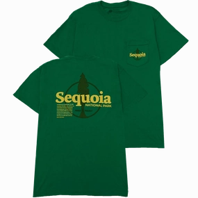 Unisex Sequoia Puff Print Pocket Tee