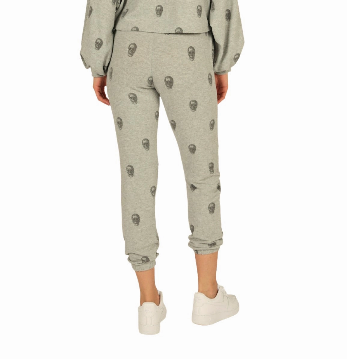 Vintage Havana Skull Print Hacci Jogger S10915
