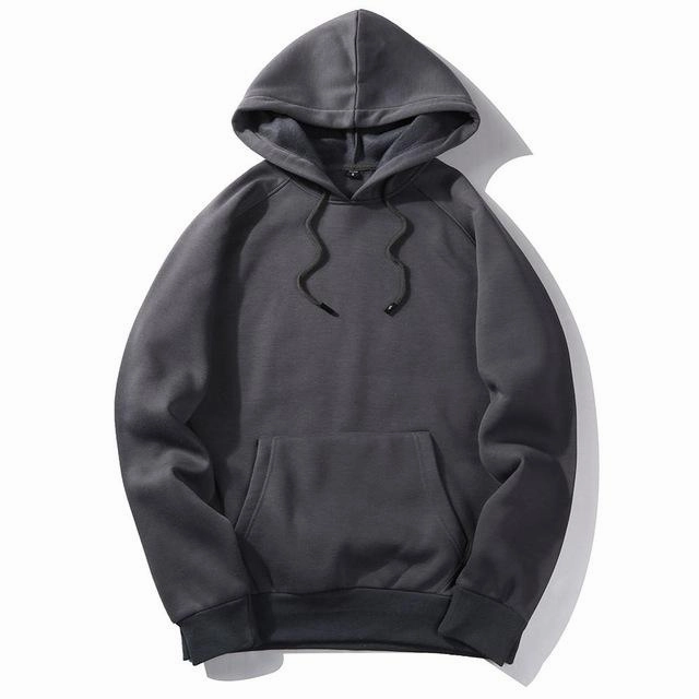 West Louis™ Casual Solid Hoodie