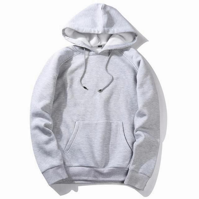 West Louis™ Casual Solid Hoodie