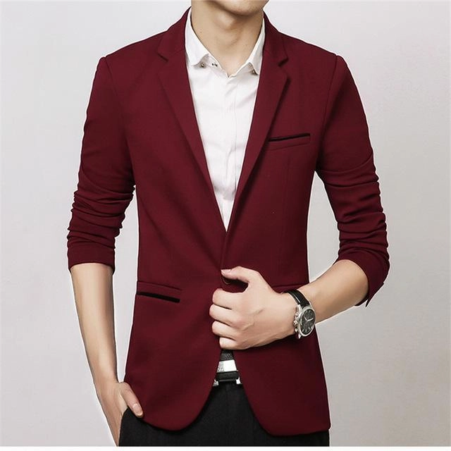 West Louis™ Luxury High Quality Cotton Blazer