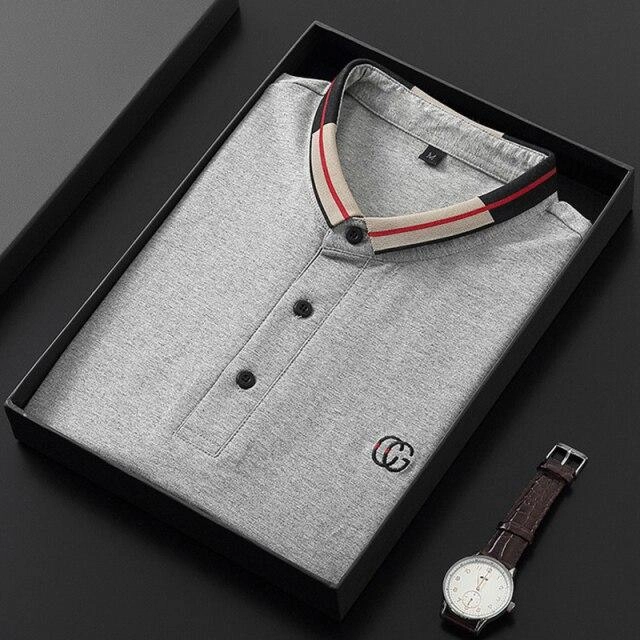 West Louis™ Solid Color Short Sleeved Polo