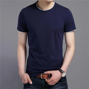 West Louis™ Summer O-Neck Short Sleeve T-Shirt