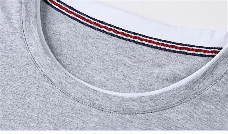 West Louis™ Summer O-Neck Short Sleeve T-Shirt