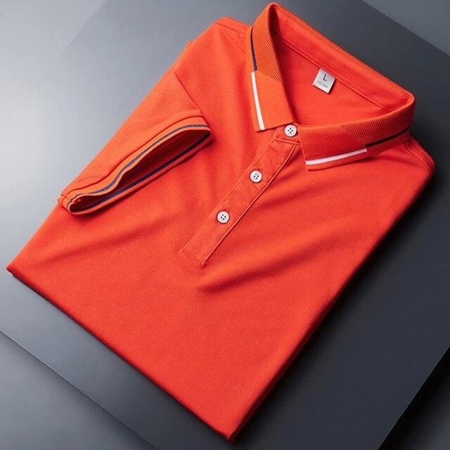 West Louis™ Summer Short Sleeved Polo Casual Polo Shirt