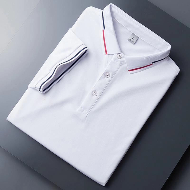 West Louis™ Summer Short Sleeved Polo Casual Polo Shirt