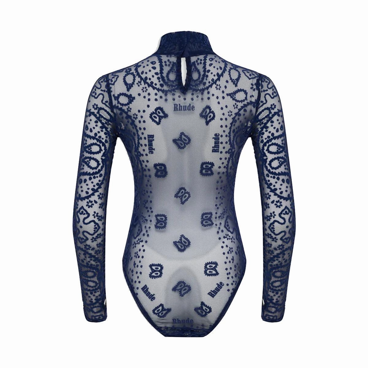 Wmns Bandana Body Suit 'Navy'