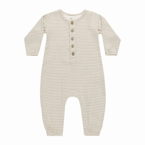 Woven Jumpsuit - Basil Stripe - FINAL SALE