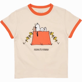 Youth Peanuts X Parks Project Try Not To S'more Tee