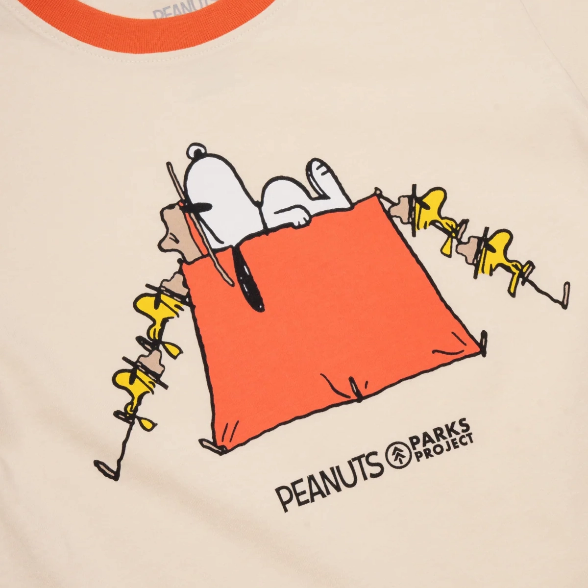 Youth Peanuts X Parks Project Try Not To S'more Tee